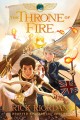 The Throne of fire : the graphic novel  Cover Image