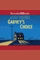 Garvey's choice Cover Image